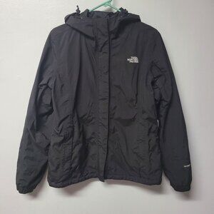 The NorthFace Jacket Lightweight Womens Black Windbreaker Fall Spring Womens L